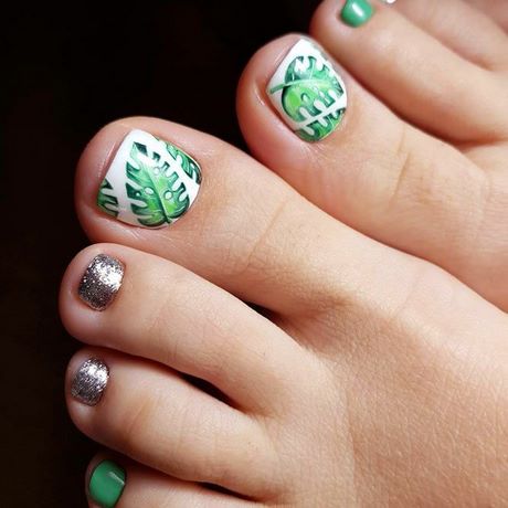 tropical-toe-nail-designs-04_16 Modele de unghii tropicale