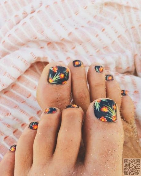 tropical-toe-nail-designs-04_4 Modele de unghii tropicale