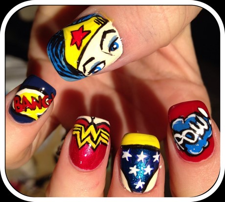 wonder-woman-nail-designs-86_7 Modele de unghii Wonder woman