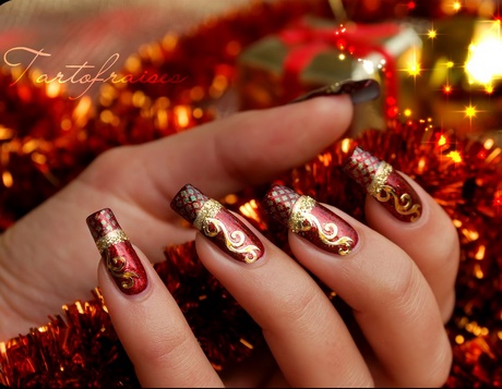 3d-christmas-nail-art-51_8 3D Crăciun nail art