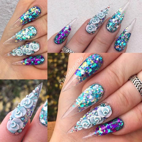 3d-flowers-on-nails-82_3 Flori 3D pe unghii