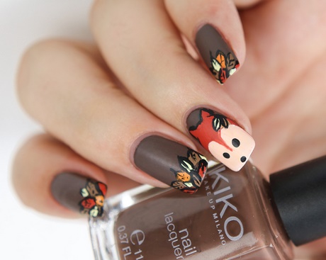 autumn-leaves-nail-art-00_12 Toamna frunze nail art