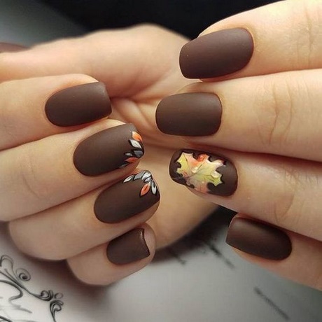 autumn-leaves-nail-designs-74_14 Toamna frunze modele de unghii