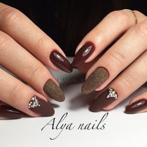 brown-nail-designs-79_5 Modele de unghii maro