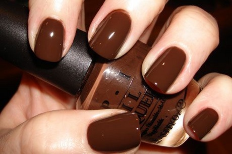 brown-nail-polish-trend-50_4 Maro tendință de lac de unghii