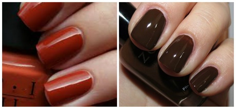 brown-nail-polish-trend-50_5 Maro tendință de lac de unghii