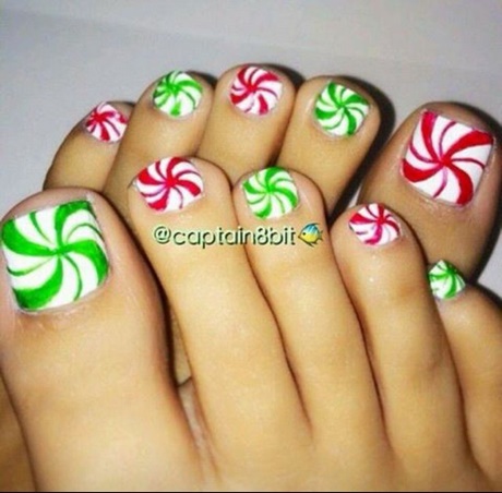 candy-cane-nail-art-designs-44_10 Candy cane nail art modele