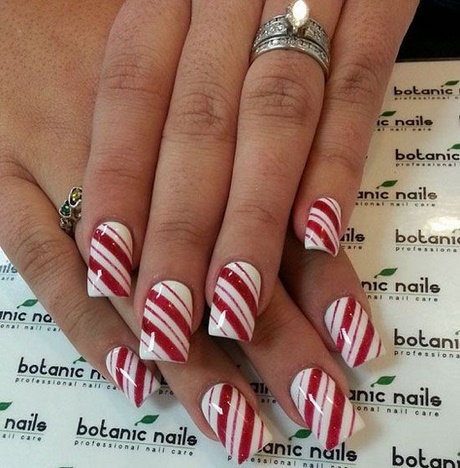 candy-cane-nail-art-designs-44_12 Candy cane nail art modele