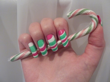 christmas-candy-nail-art-40_16 Crăciun bomboane nail art