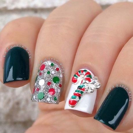 christmas-candy-nail-art-40_19 Crăciun bomboane nail art