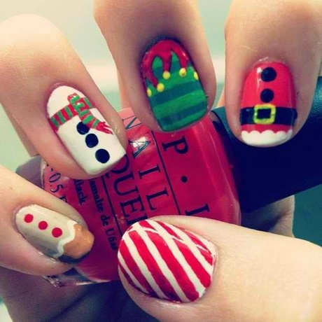 christmas-candy-nail-art-40_2 Crăciun bomboane nail art
