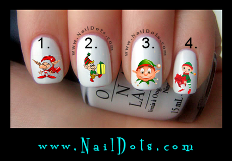 christmas-elf-nails-92_2 Cuie de elf de Crăciun