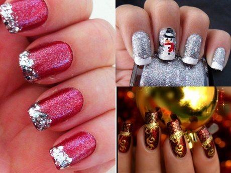 christmas-fingernail-polish-ideas-15_19 Idei de unghii de Crăciun