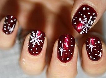 christmas-gel-nail-art-87_2 Crăciun gel nail art