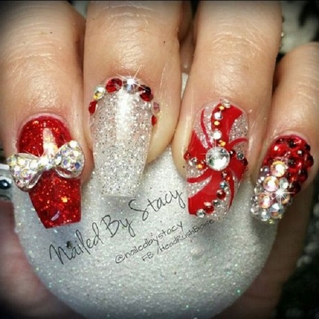 christmas-glitter-nail-art-88_12 Crăciun sclipici nail art