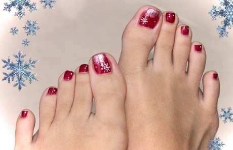christmas-nail-art-for-toes-41_10 Crăciun nail art pentru degetele de la picioare