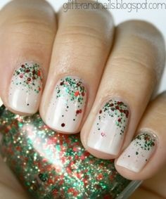 christmas-nails-glitter-94_18 Crăciun unghii sclipici
