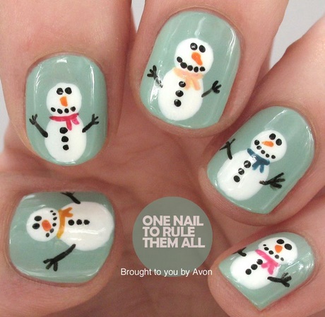 christmas-nails-snowman-77_13 Crăciun cuie om de zăpadă