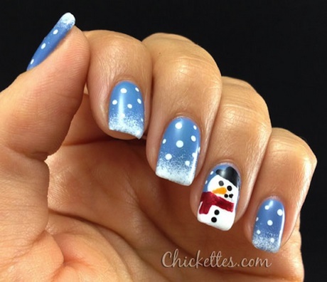 christmas-nails-snowman-77_16 Crăciun cuie om de zăpadă