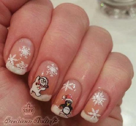 christmas-themed-nail-art-41_11 Crăciun tematice nail art