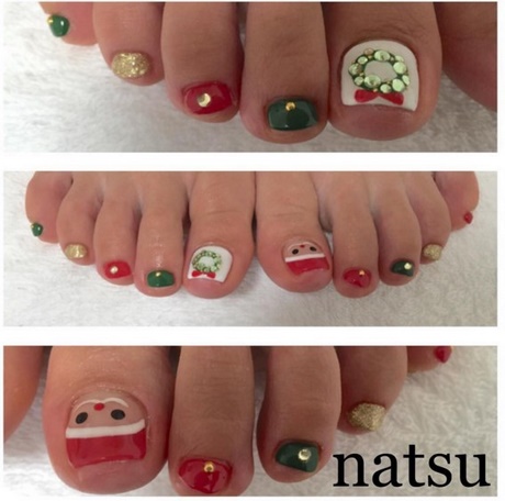 christmas-toe-nail-68_2 Crăciun deget de la picior unghii