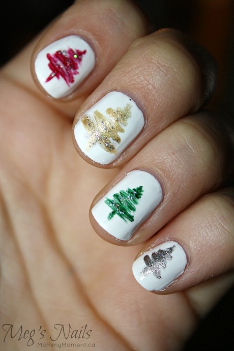 christmas-tree-on-nails-99_12 Pom de Crăciun pe unghii