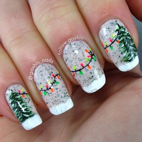 christmas-tree-on-nails-99_20 Pom de Crăciun pe unghii