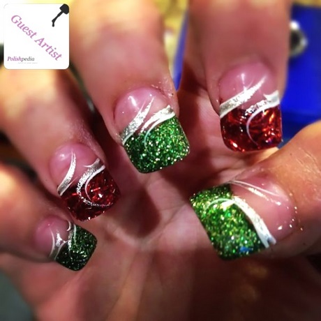 classy-christmas-nail-art-75_18 Elegant Crăciun nail art