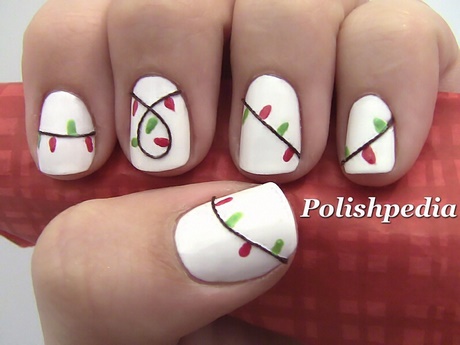 cute-nails-for-christmas-33_4 Unghii drăguțe pentru Crăciun