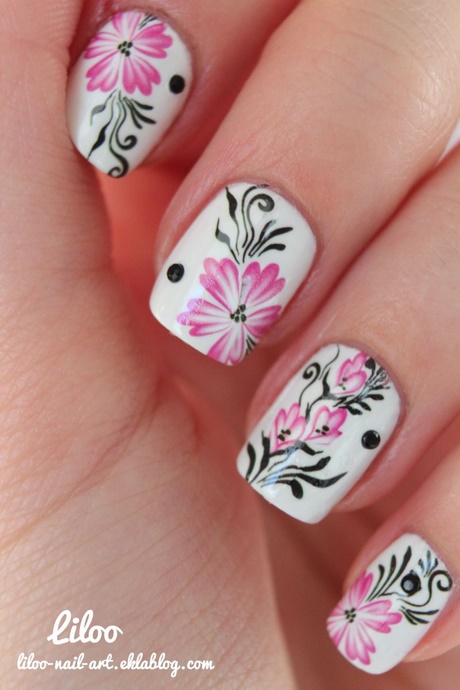 design-flower-nails-63_14 Unghii de flori de Design