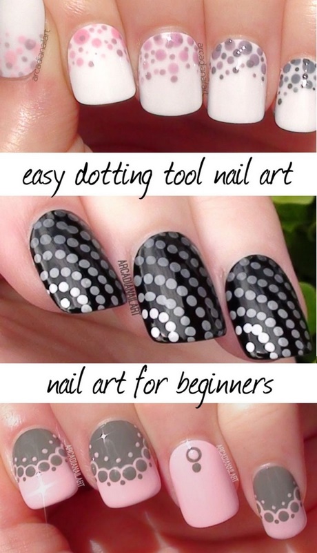 dotted-nail-art-designs-43_16 Modele de artă de unghii punctate