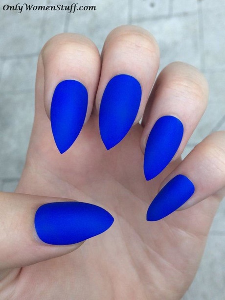 easy-nail-art-designs-for-long-nails-19_8 Design ușor de unghii pentru unghii lungi