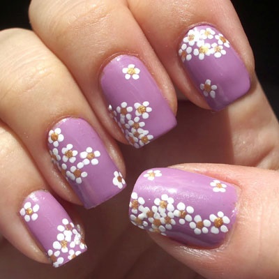 easy-nail-designs-flowers-13_4 Ușor de unghii modele flori