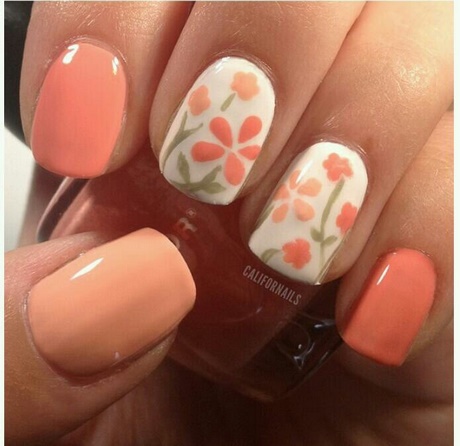 easy-nail-designs-flowers-13_8 Ușor de unghii modele flori