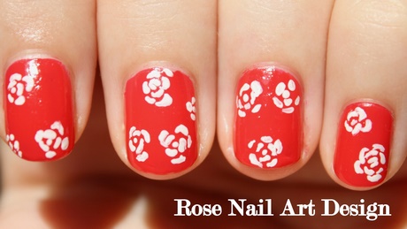 easy-rose-nail-art-54_10 Easy rose nail art