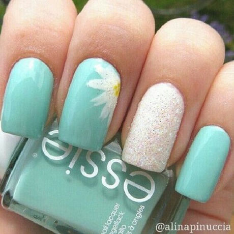 easy-spring-nail-ideas-30_2 Idei ușoare de unghii de primăvară