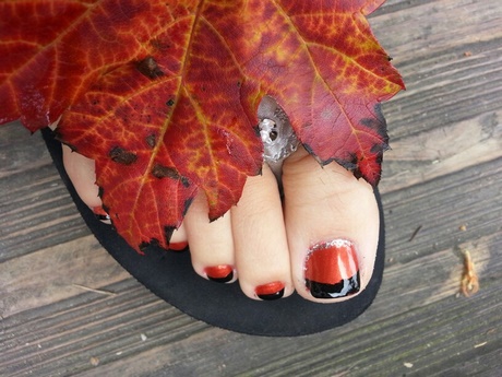 fall-colors-for-toenails-62_20 Culori de toamnă pentru unghiile de la picioare