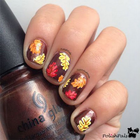 fall-themed-nail-designs-52_6 Fall modele de unghii tematice