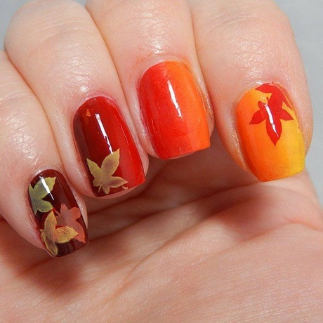 fall-themed-nail-designs-52_7 Fall modele de unghii tematice
