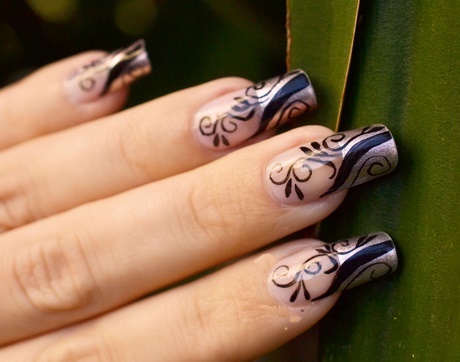 floral-design-nail-art-66_15 Design Floral nail art