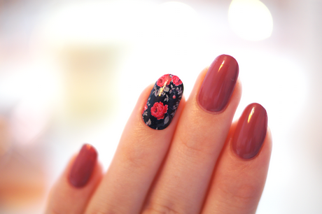 floral-manicure-64 Manichiură florală