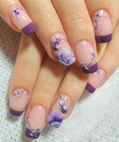 flower-design-acrylic-nails-54_20 Flori de design unghii acrilice