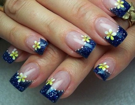 flower-design-acrylic-nails-54_6 Flori de design unghii acrilice