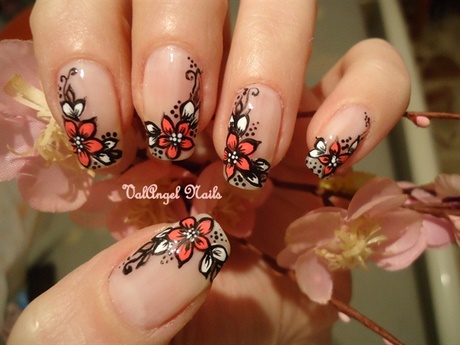 flower-nail-ideas-70_5 Idei de unghii de flori