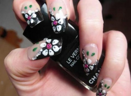 flower-nailart-17_7 Floare nailart