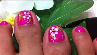 flower-toe-nails-00_20 Flori Unghii deget de la picior