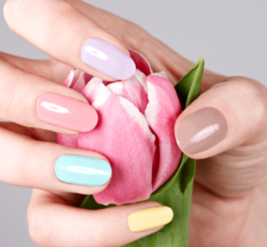 gel-nail-spring-colors-43 Gel de unghii de primăvară culori