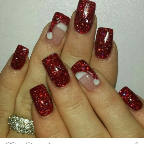 gel-nails-christmas-ideas-38_15 Gel cuie idei de Crăciun