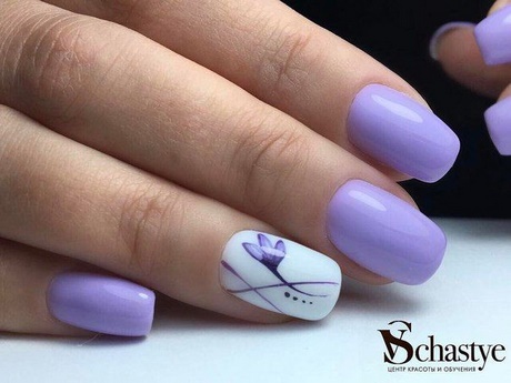 lavender-nail-designs-88 Modele de unghii de lavandă