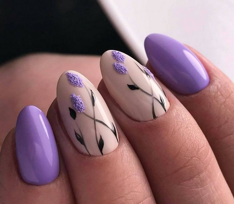 lavender-nail-designs-88_3 Modele de unghii de lavandă